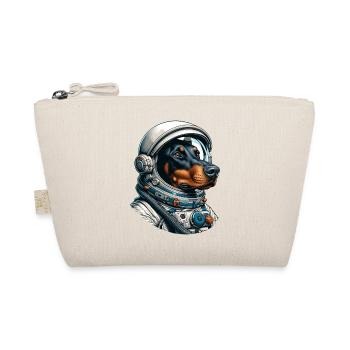Doberman astronaut in space - Organic Pouch - nature - Front