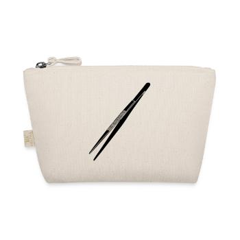 Tweezers - Organic Pouch - nature - Front