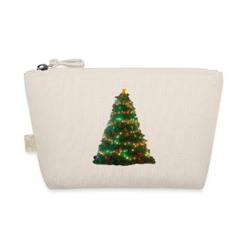 Twinkling Christmas Tree Lights - Organic Pouch - nature - Front