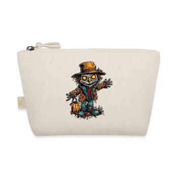 Scarecrow / Harvest Worker / Corn Field / Field - Organic Pouch - nature - Front