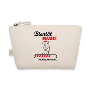 Bientôt Mamie, future grand-mère,annonce grossesse - Trousse biologique - nature - Devant