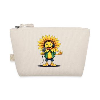 Singing Sunflower Spring Joy - Organic Pouch - nature - Front