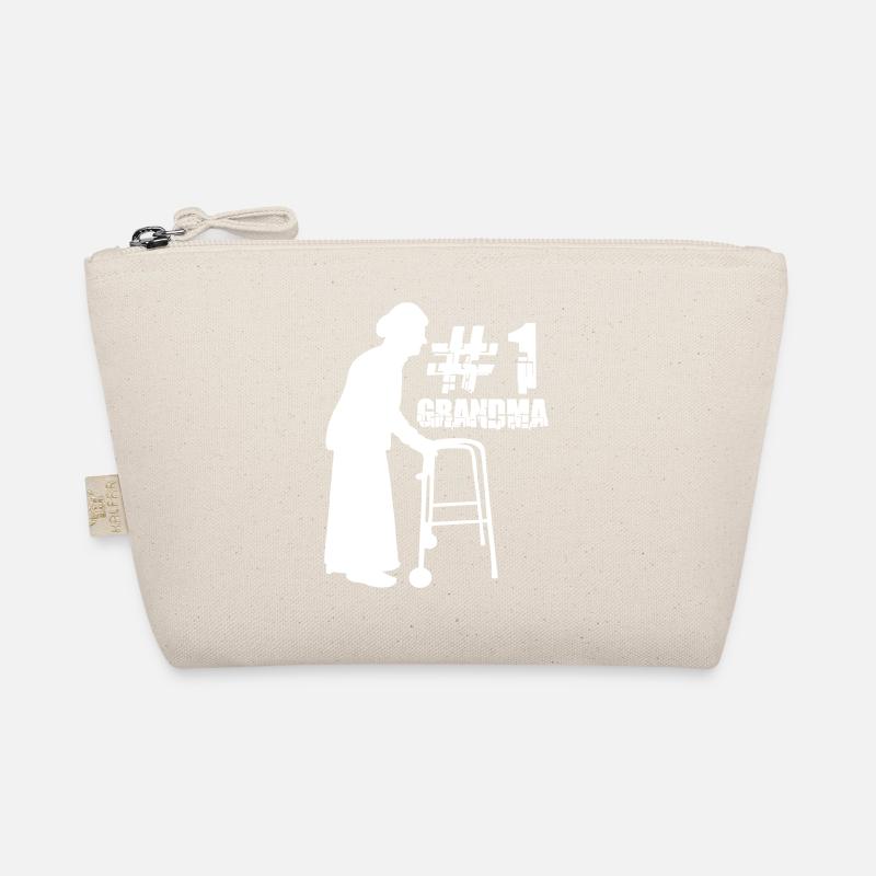 Erste 1 # Hashtag Grandma Oma Großmutter Liebe Bio-Täschchen