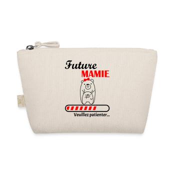 Future Mamie, future grand-mère,annonce grossesse - Trousse biologique - nature - Devant