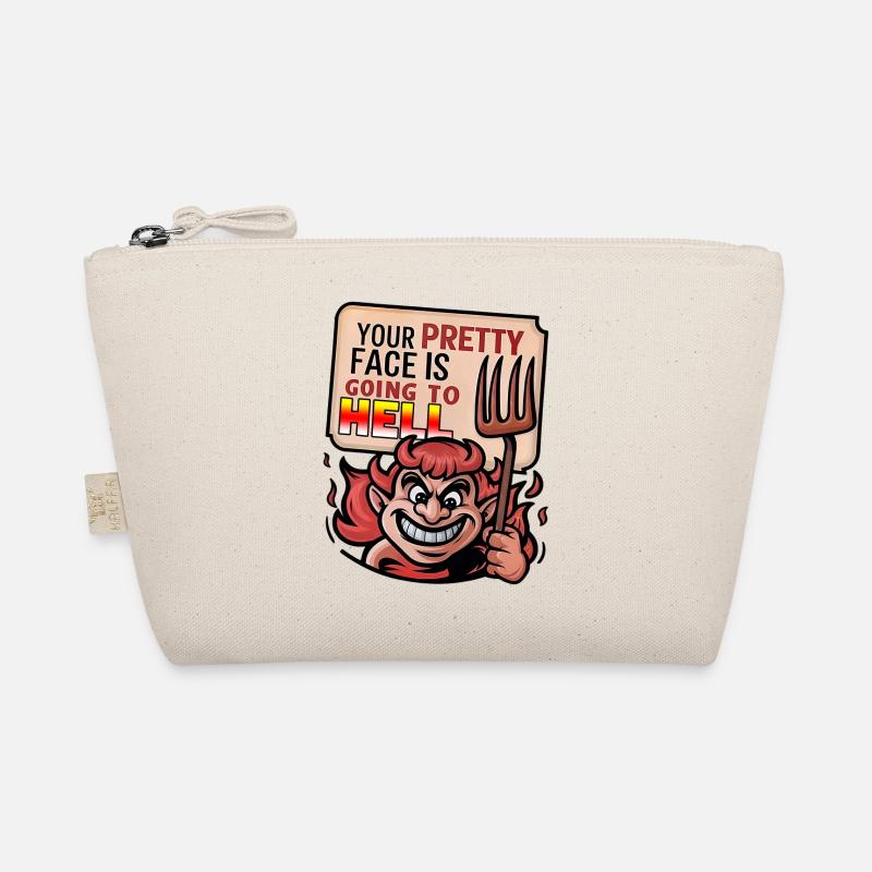 Devilish Charm - Organic Pouch - nature