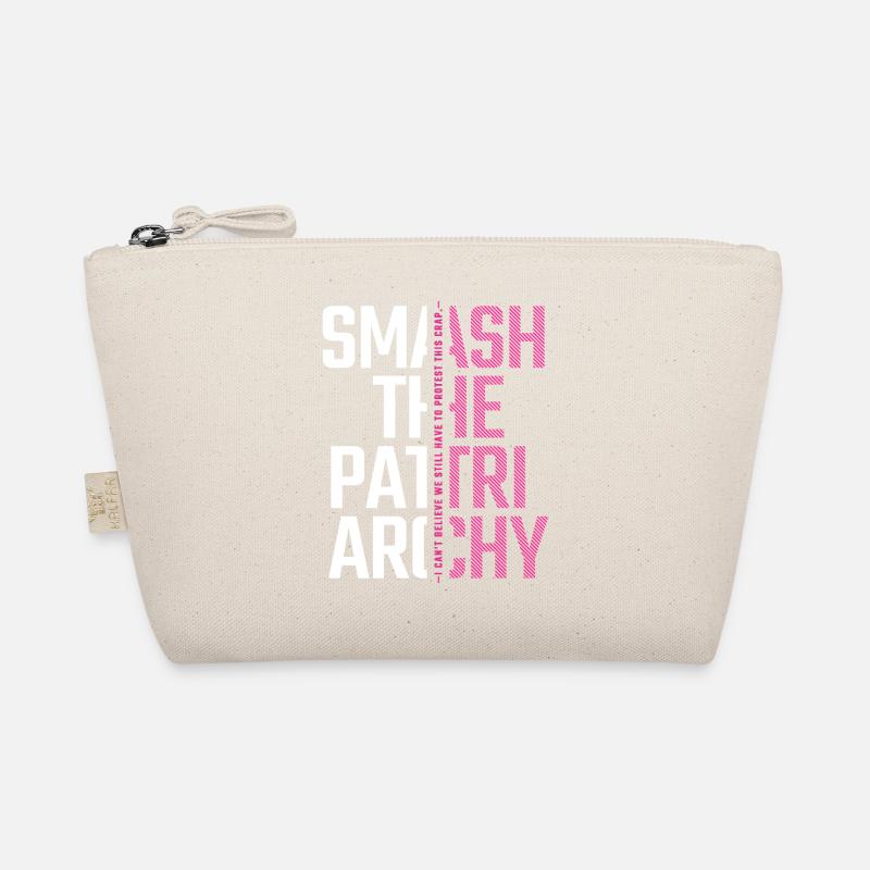 Smash the Patriarchy - Kampf um Gleichberechtigung - Bio-Täschchen - Natur