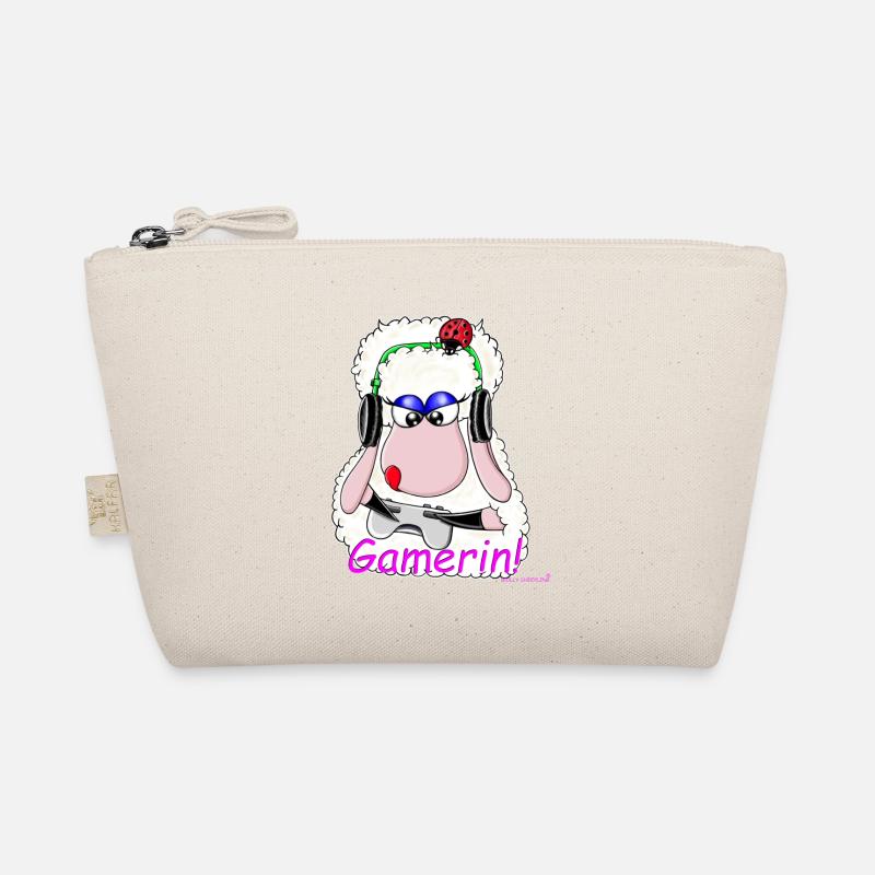 Gamerin! Wolly Sheepling.. Gaming - Bio-Täschchen - Natur