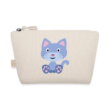 Children's cat clothing and accessories - Organic Pouch - nature - Front