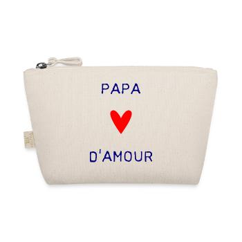 PAPA. VATERTAG. FROHER VATERTAG. ALLES GUTE ZUM GEBURTSTAG. - Bio-Täschchen - Natur - Vorne