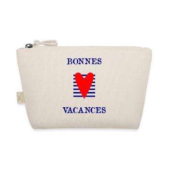MISTRESS. THANK YOU. HAPPY HOLIDAYS - Organic Pouch - nature - Front
