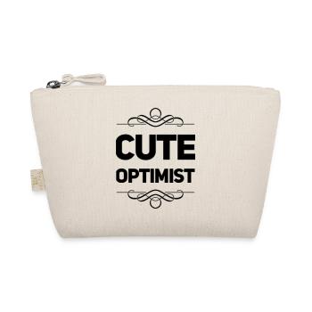 Optimiste mignon - Trousse biologique - nature - Devant