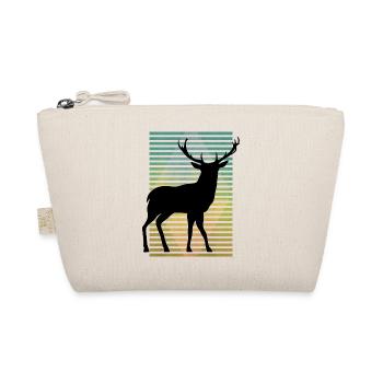 Deer - Organic Pouch - nature - Front
