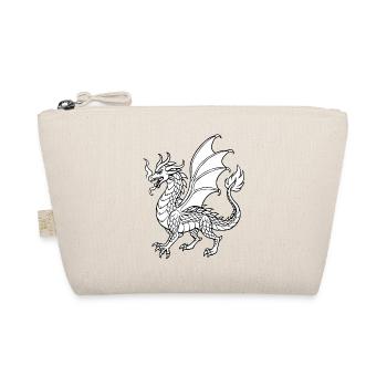 Dessin au trait du dragon - Trousse biologique - nature - Devant