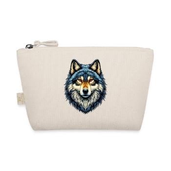 Wolf - Organic Pouch - nature - Front