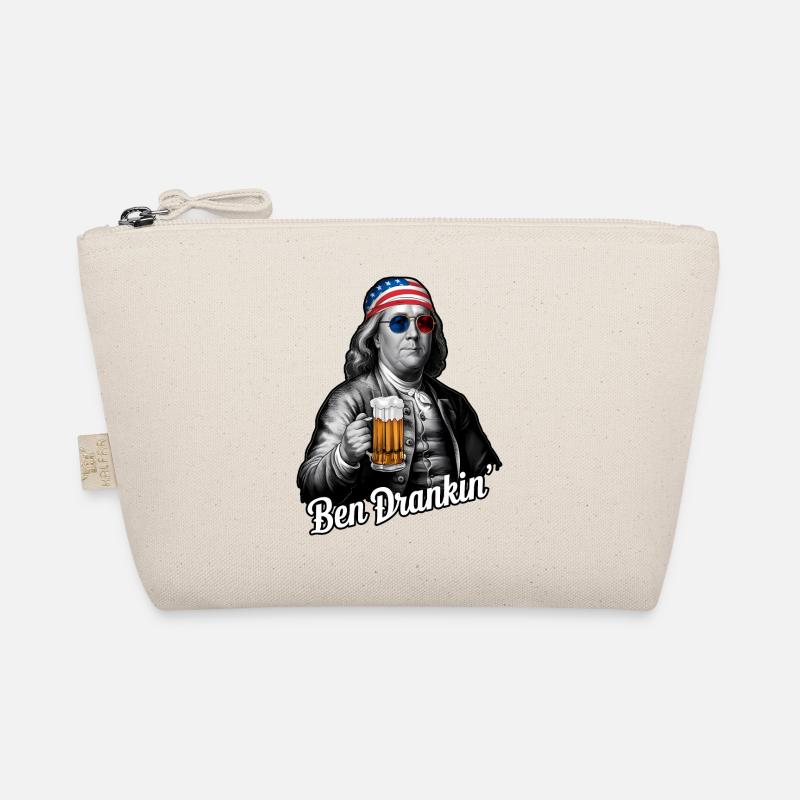 Ben Drankin 4. Juli Franklin Benjamin USA Bio-Täschchen