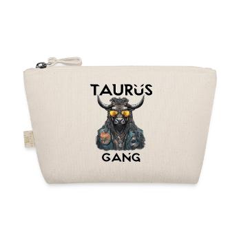 Taurus Gang Zodiac Sign - Organic Pouch - nature - Front