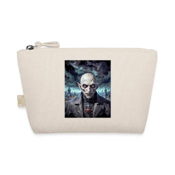 Vampir Nosferatu Monster düster Horror gruselig - Bio-Täschchen - Natur - Vorne