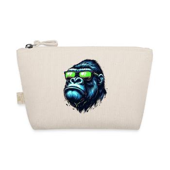 Gorillas with Sunglasses - Organic Pouch - nature - Front