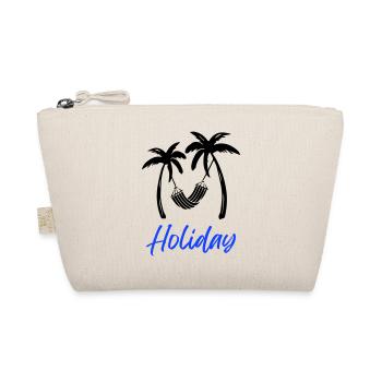 Palms Relax Holiday1 - Organic Pouch - nature - Front