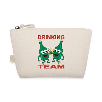 Mischievous Beer Bottles Drinking Team - Organic Pouch - nature - Front