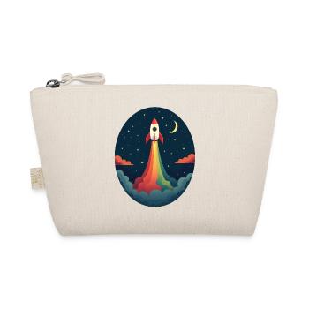 Launched Out - Never Looking Back - Organic Pouch - nature - Front