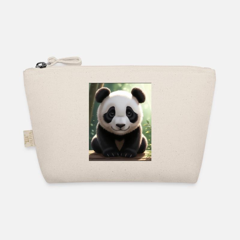 Panda Design Bio-Täschchen