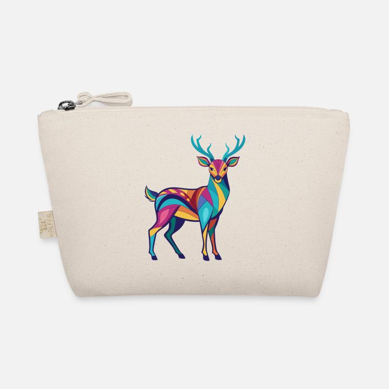 Reh - Bunt und lebhaft Bio-Täschchen