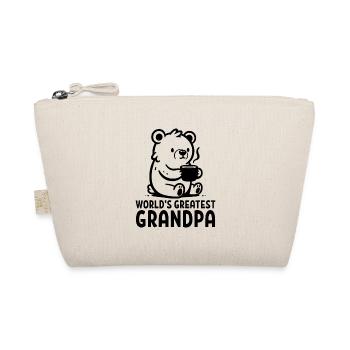 World's Greatest Grandpa - Organic Pouch - nature - Front