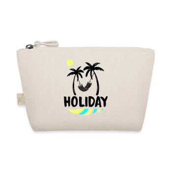 palms relax holiday - Bio-Täschchen - Natur - Vorne