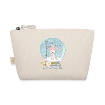 Let It Snow - Organic Pouch - nature - Front
