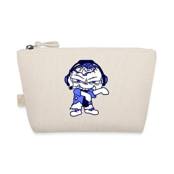 Cool Zombie Undead Horror Halloween Party Monster - Organic Pouch - nature - Front