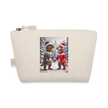 Dinosaure moche Noël pull hiver noël - Trousse biologique - nature - Devant