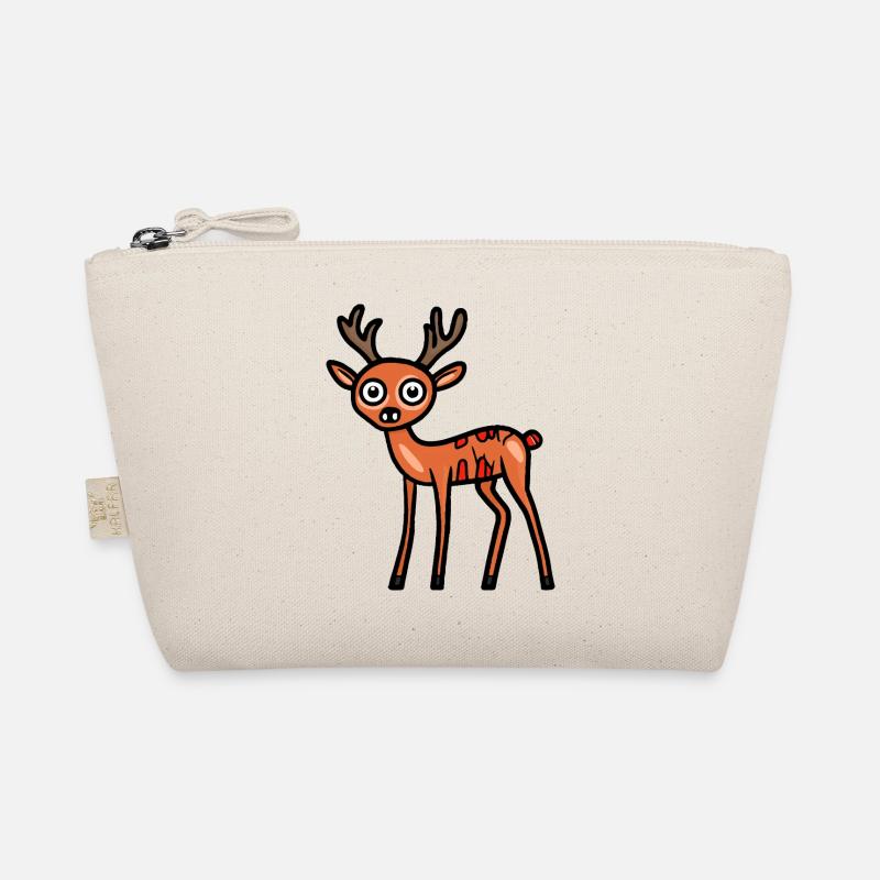 Cerf Halloween Bande dessinée drôle Trousse biologique