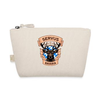 Servus Bavaria - Deer, Beer & Bavarian Culture - Organic Pouch - nature - Front