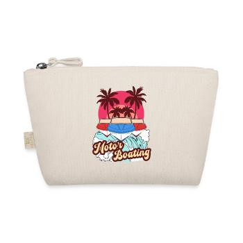 Motor Boating - Boot Motorboot Sommer Strand Retro - Bio-Täschchen - Natur - Vorne