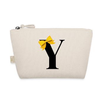Lettre y nœud jaune - Trousse biologique - nature - Devant