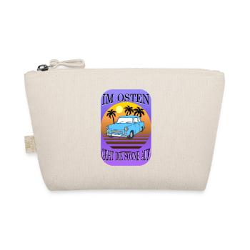 Osten Ossi DDR Ost stolz Trabi Geschenk Nostalgie - Bio-Täschchen - Natur - Vorne
