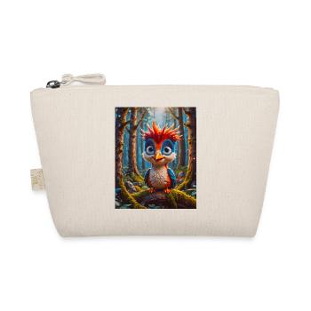 super cute birds around the world – Woodpecker - Organic Pouch - nature - Front