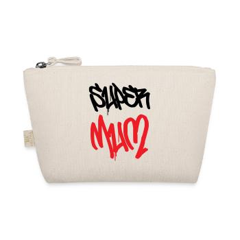 Super Mom - Mother's Day - Organic Pouch - nature - Front