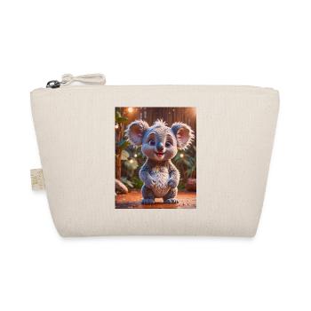 super cute Australian animal Down Under koala bear - Organic Pouch - nature - Front