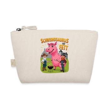 Schweinosaurus - Organic Pouch - nature - Front