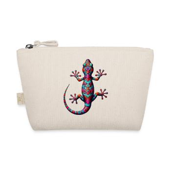 Gecko - Bio-Täschchen - Natur - Vorne