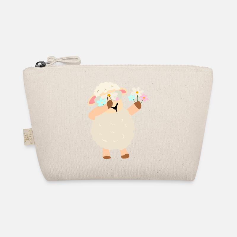Couronne de fleurs mouton Illustration Trousse biologique