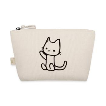 Croquis de chat dans un style linéaire - Trousse biologique - nature - Devant