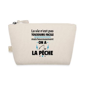 La vie n'est pas toujours facile, pêche - Trousse biologique - nature - Devant
