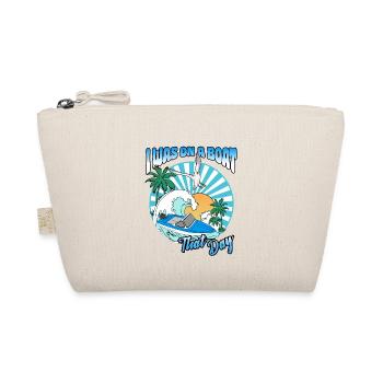 I was on a boat that day - Organic Pouch - nature - Front