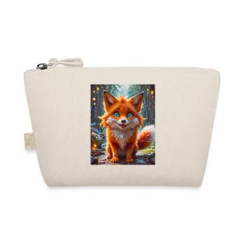 Animaux super mignons dans une forêt – renard roux - Trousse biologique - nature - Devant