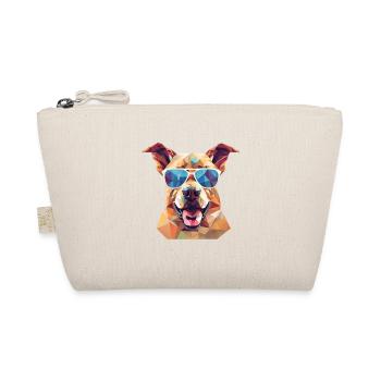 Cool Polygon Chien avec lunettes de soleil | Art coloré - Trousse biologique - nature - Devant