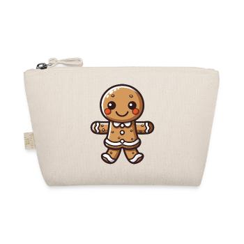 Gingerbread man - Organic Pouch - nature - Front