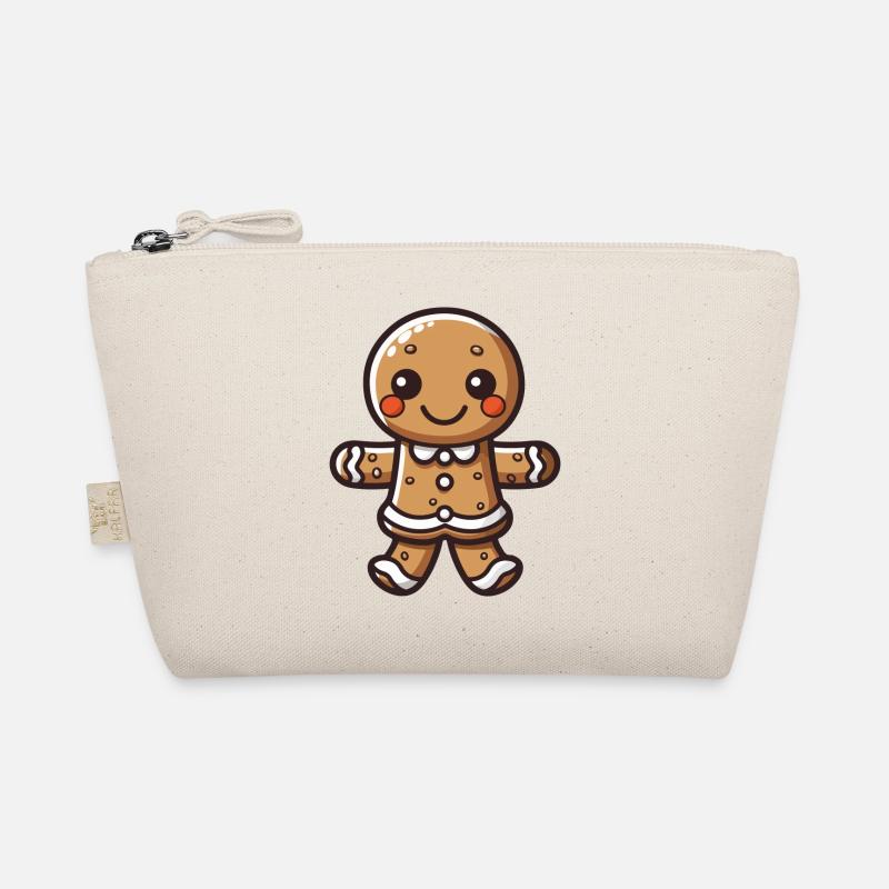 Gingerbread man Organic Pouch